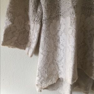 Anthropologie size L knitted blouse